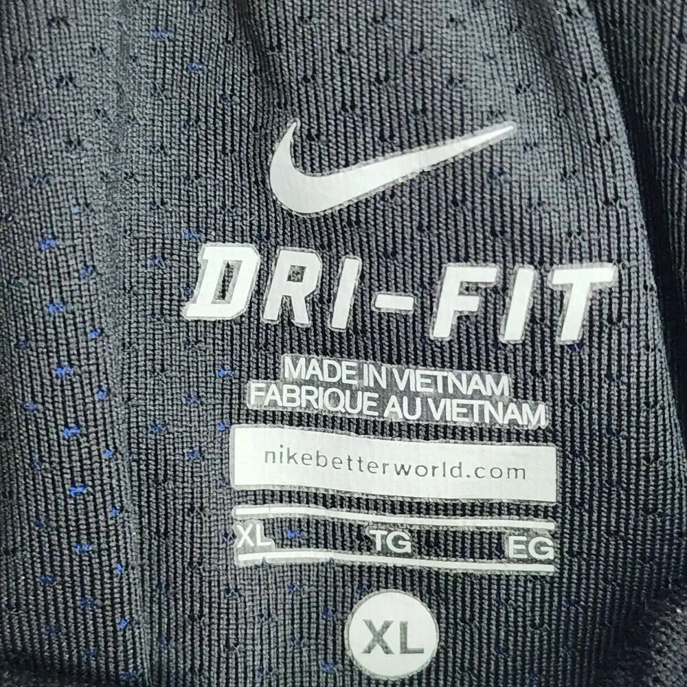Nike Dri-Fit Mens 2in1 Running Shorts XL blue Liner Drawstring Pockets